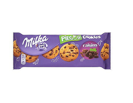 Печенье Milka Choco Cookies with Raisins (изюм)    135гр