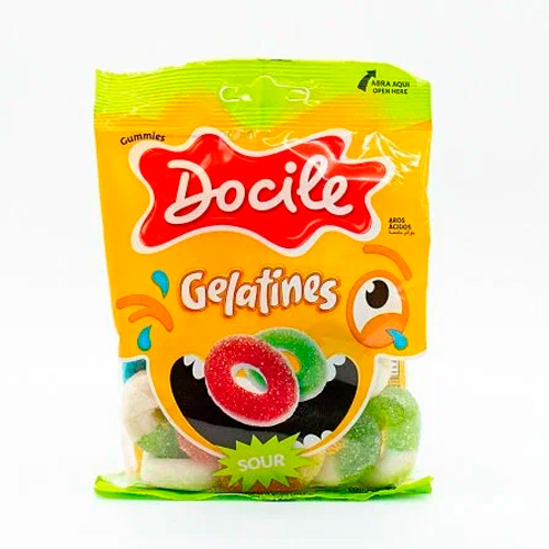 Жев.мармелад DOCILE Gelatines Assorted Rings    80гр