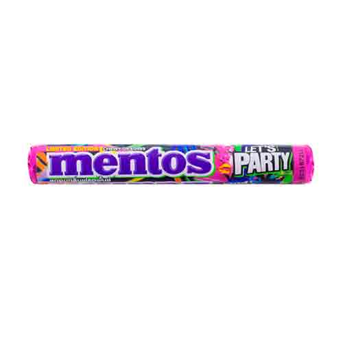 Жев.конфеты Mentos Let's Party 37.5гр
