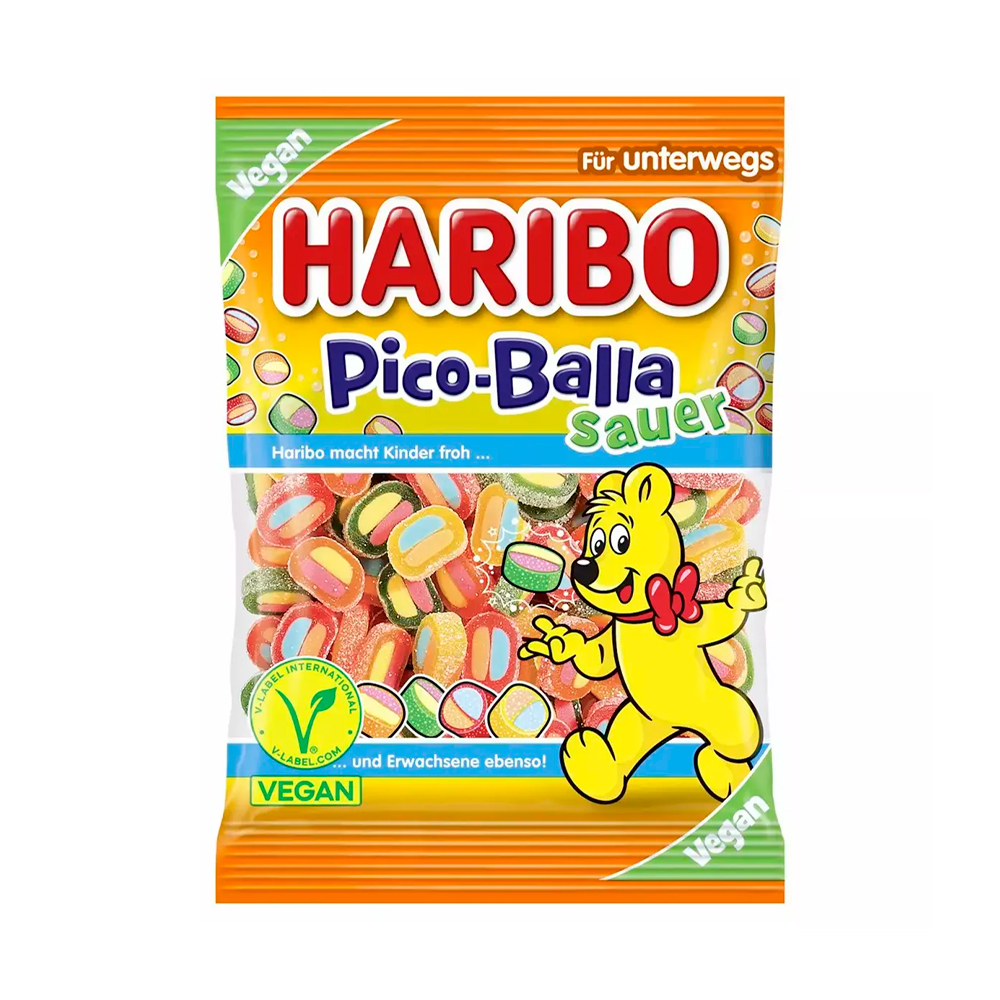 Жев.мармелад Haribo Pico-Balla Sauer   160гр