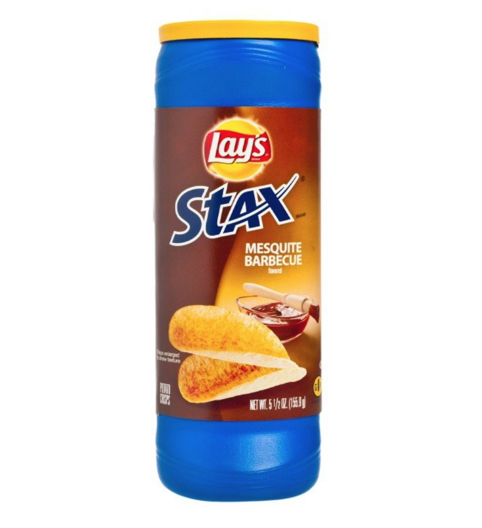 Чипсы Lay's Stax BBQ в тубе   155,9гр