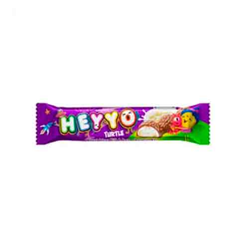 Шоколадный батончик с молочным кремом и воздушной пшеницей Heyyo Turtle 19гр