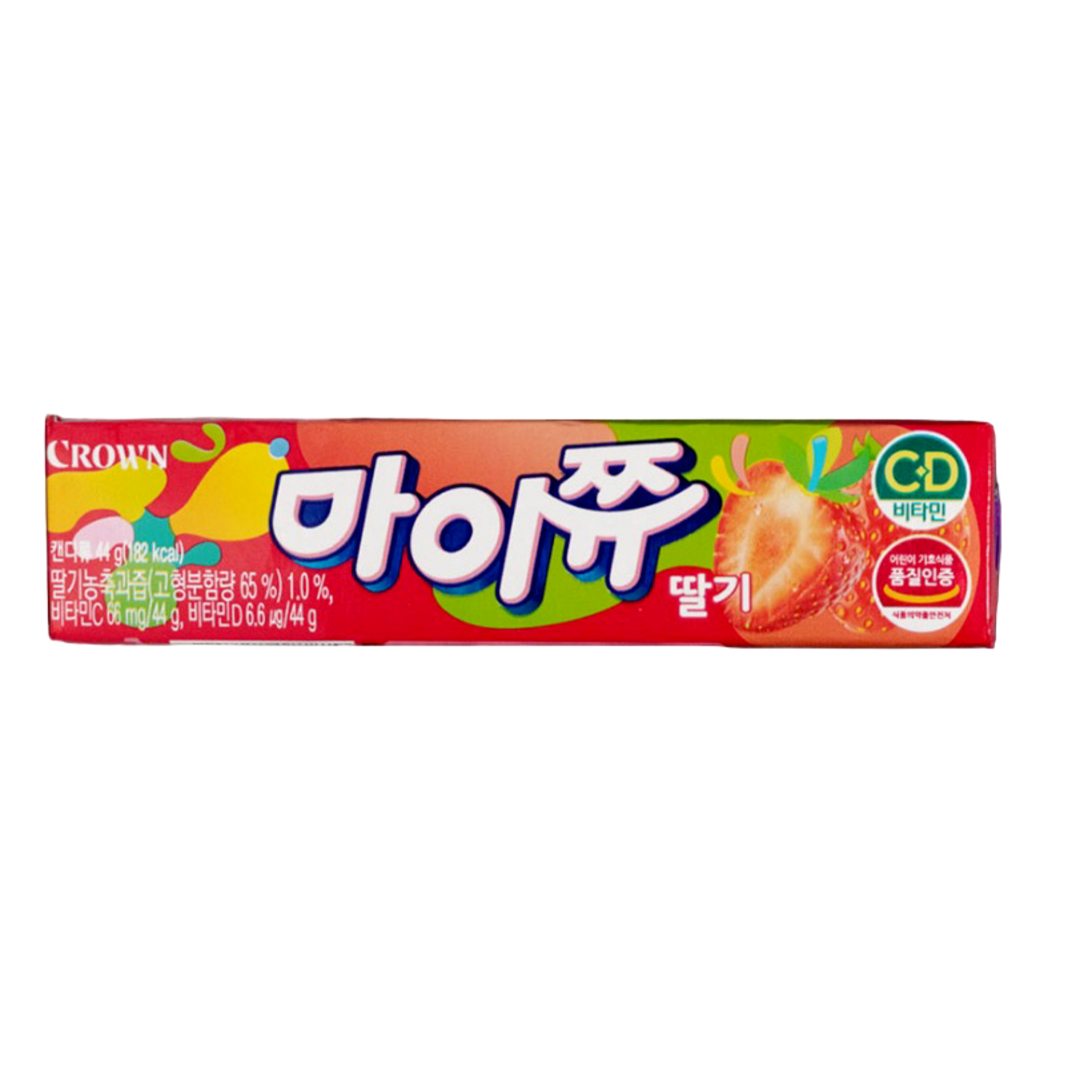 Жев.резинка CHEWSOME STRAWBERRIES FLAVOUR    44гр