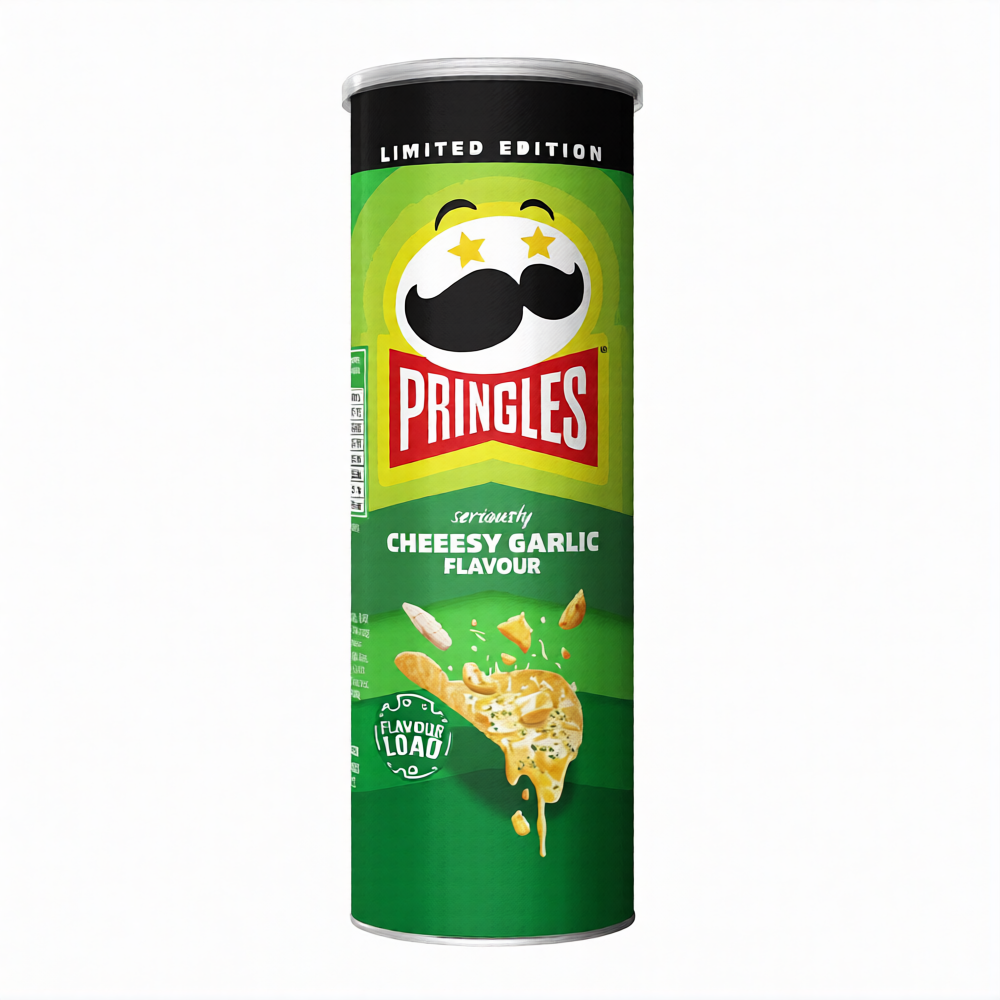 Чипсы Pringles Сырно-Чесночный   102гр