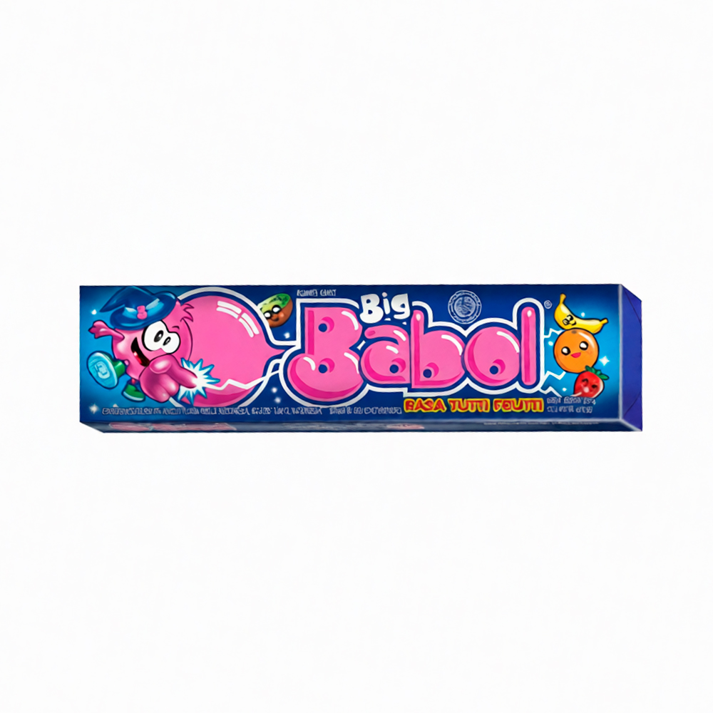 Жев.резинка Chupa Chups Big Babol Tutti Frutti   20гр