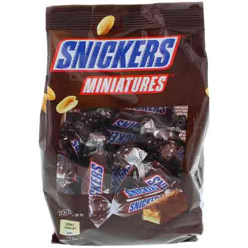 Конфеты Snickers Miniatures Travel Edition 220гр