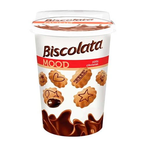 Печенье Biscolata Mood начинка с шоколадным кремом   115гр