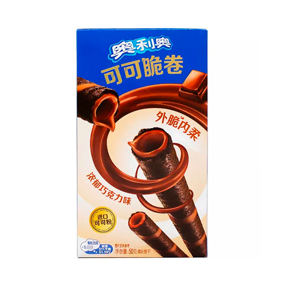 Трубочки Oreo Chocolate Crispy Roll  50гр