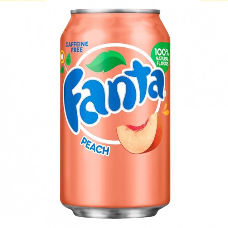 Газ.напиток Fanta Peach\Персик 355мл США