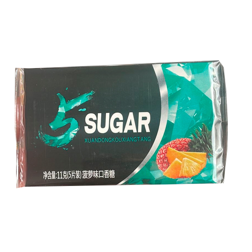 Жев. резинка 5 Sugar Ананас 11гр.
