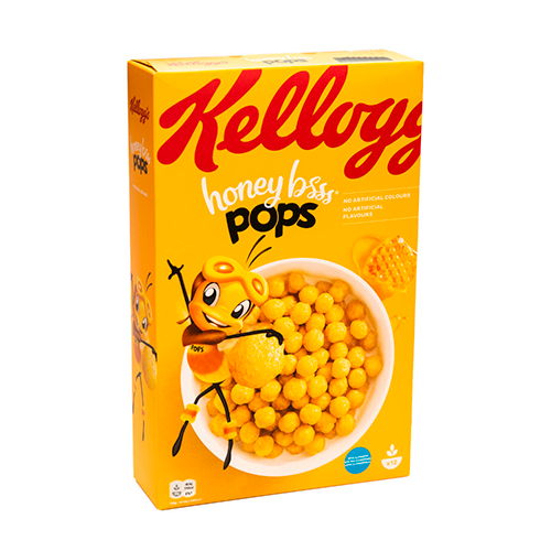 Хлопья Kellogg`s Honey Bsss Pops 375гр.