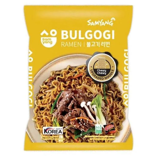 Лапша Samyang Bulgogi Ramen со вкусом говядины   80гр
