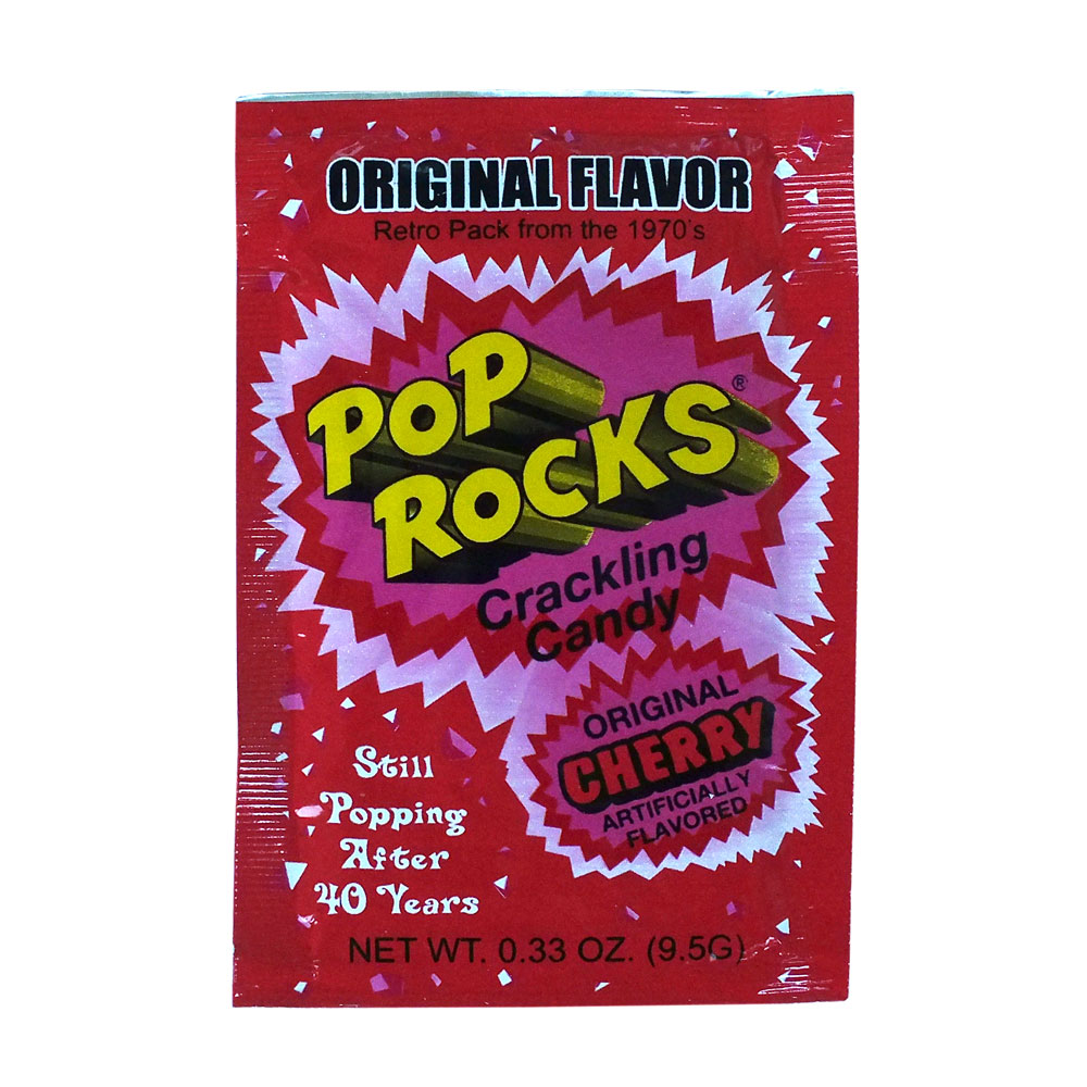 Pop Rocks Cherry Шипучие Конфеты 9,5гр