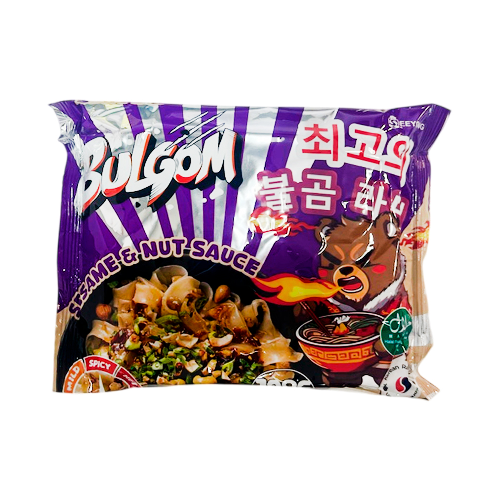 Лапша BULGOM Sesame & Nut sauce   108гр