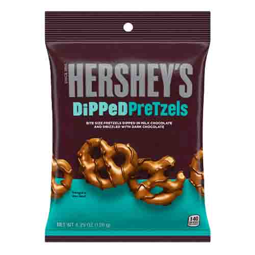 Крендели Hershey's Dipped Pretzels   120гр