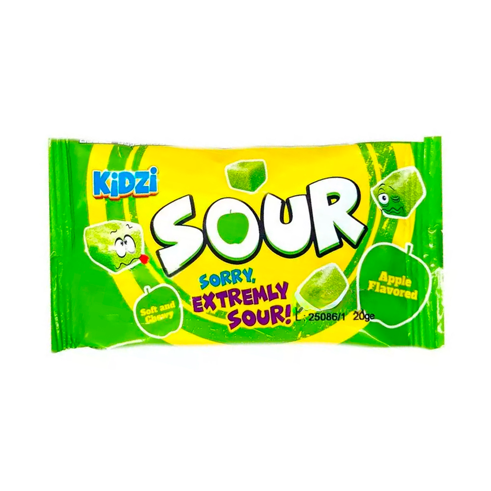 Конфеты Kidzi Sour Apple   20гр