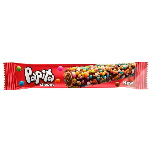 Вафельные трубочки Papita Choppy    18гр