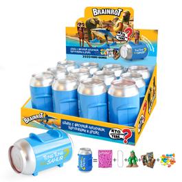 Драже Brainrot Игрушка-банка с фигуркой и наклейками   5гр