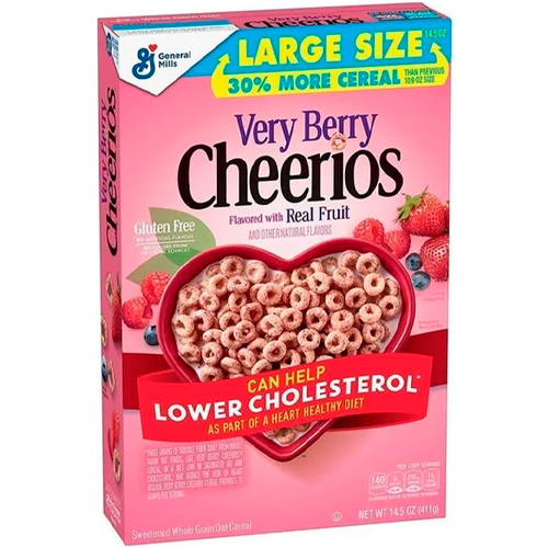 Хлопья Cheerios Verry Berry 411гр