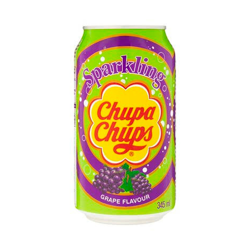 Газ.напиток Chupa Chups Grape  ж/б 345мл