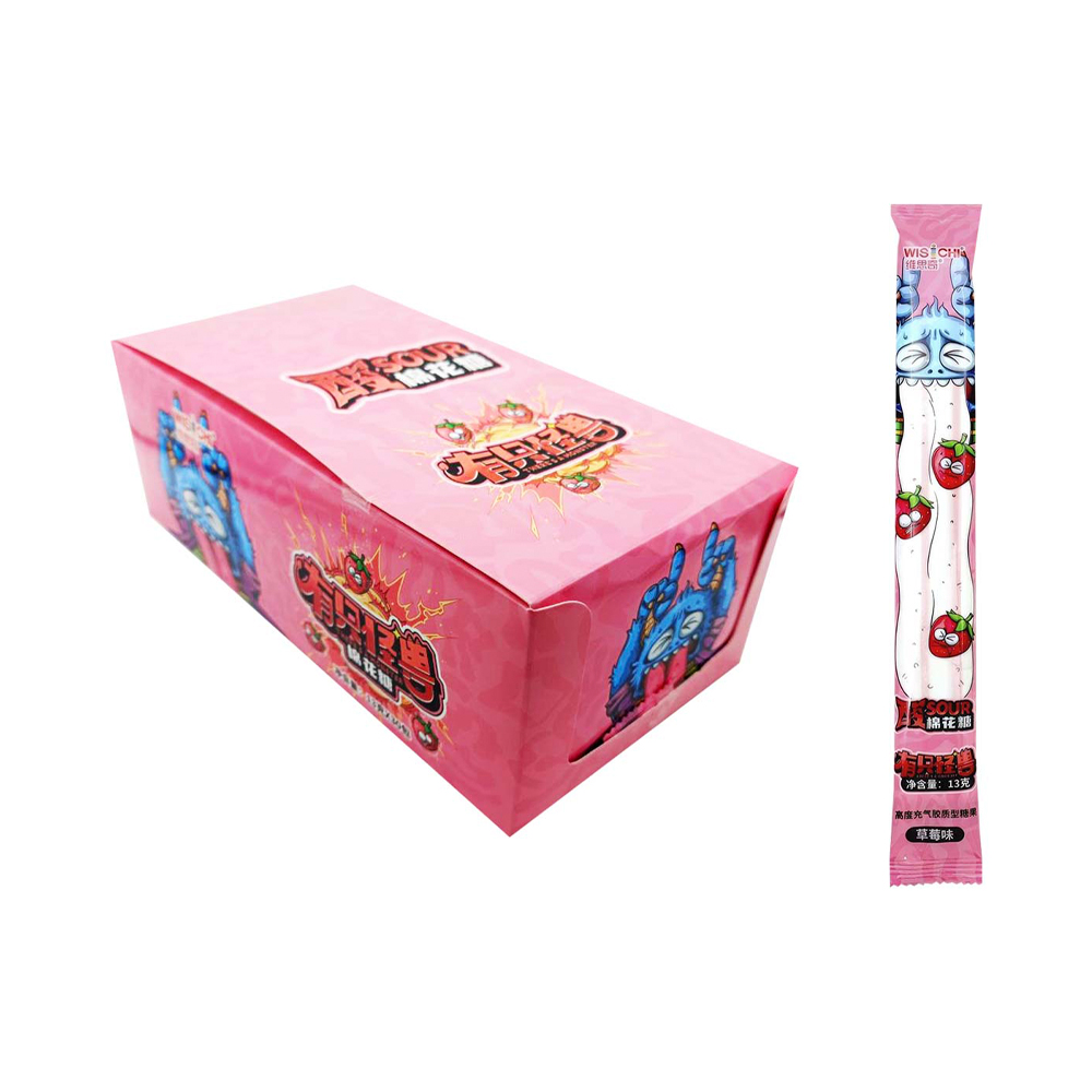 Маршмеллоу Wisichi Sour Strawberry   13гр