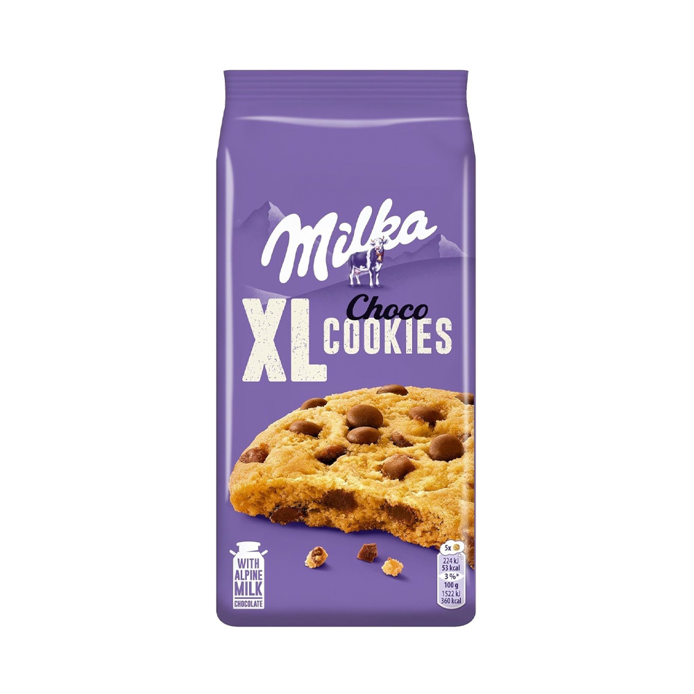 Печенье Milka XL Cookies Choko    184гр