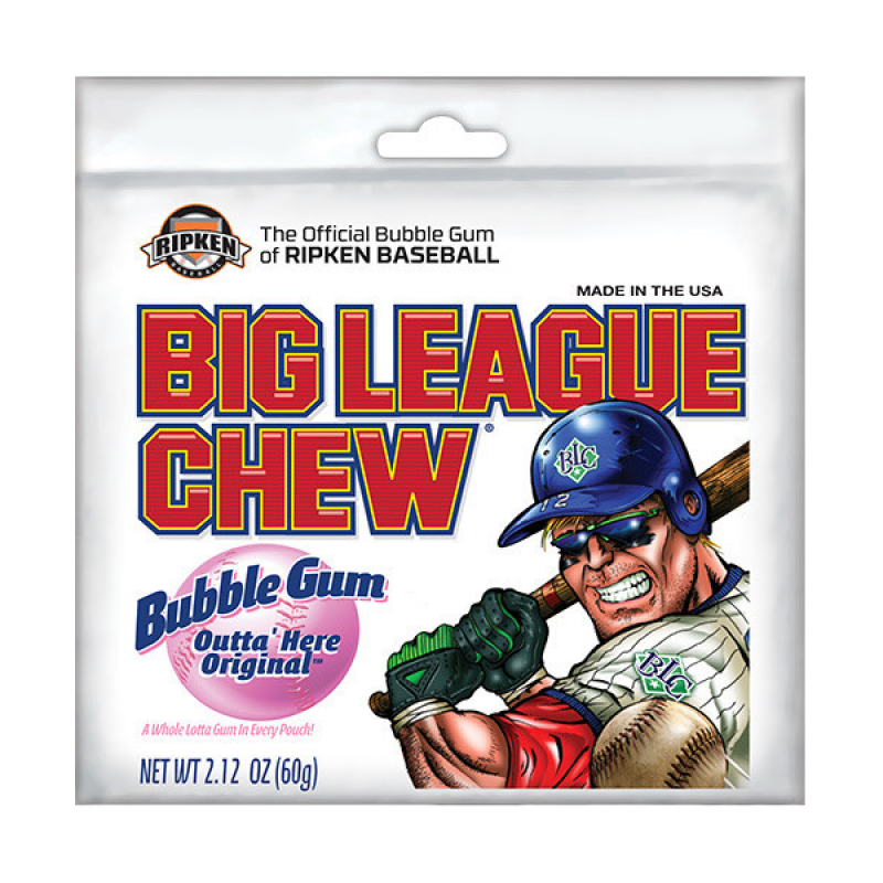 Жев.резинка Big League Original Bubble Gum 60гр