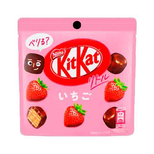 Шоколад KitKat Little Strawberry  пакет 45гр
