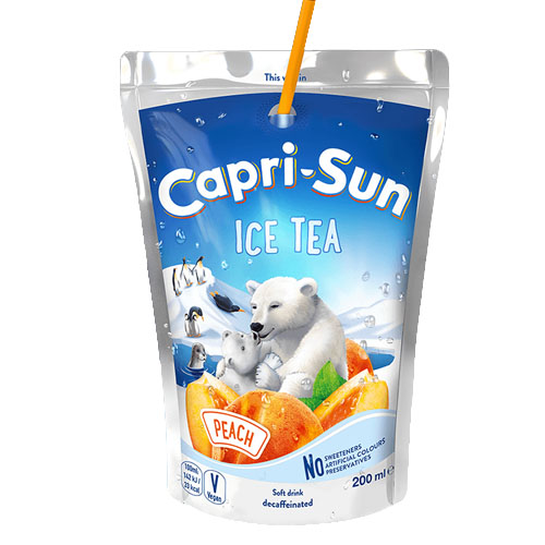 Напиток Capri Sun Iced Tea 200мл