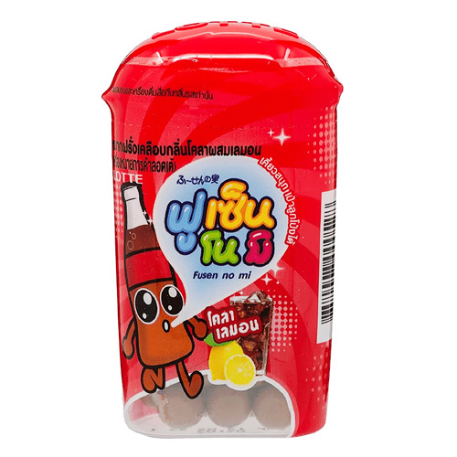 Жев.резинка Lotte Fusen No Mi Cola Lemon   15гр