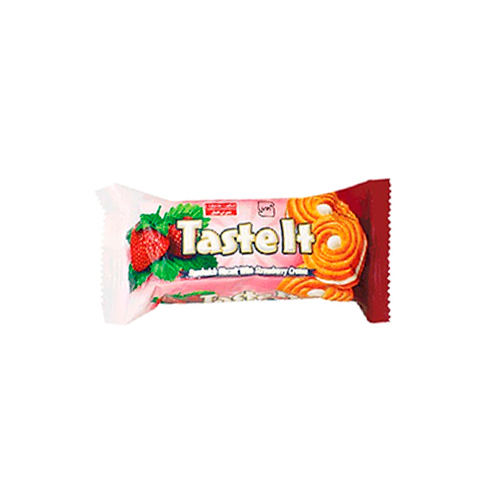 Печенье-сэндвич Taste It Клубника 30гр
