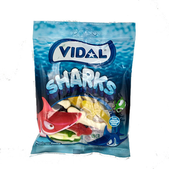 Жев.мармелад Vidal Sharks 90гр