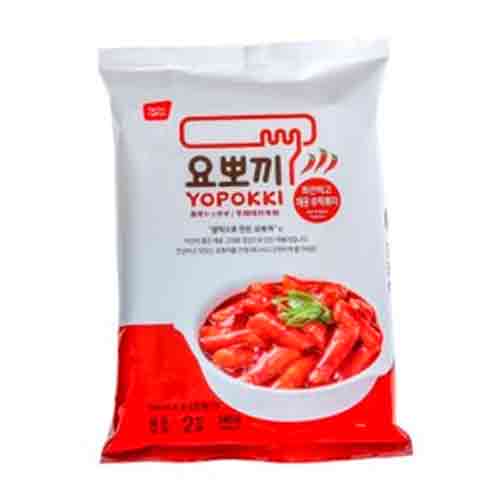 Рисовые клецки Yopokki Hot & Spicy  пакет 120гр