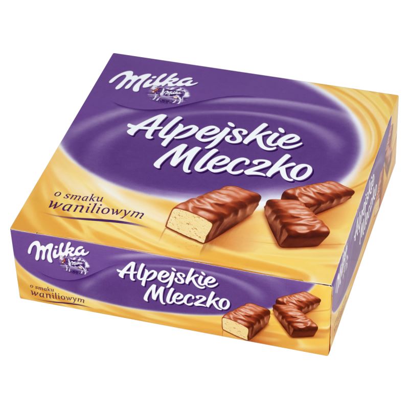 Milka Alpejskie Vanilla 330гр