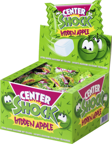 Жев.резинка Center Shock Hidden Apple   4гр