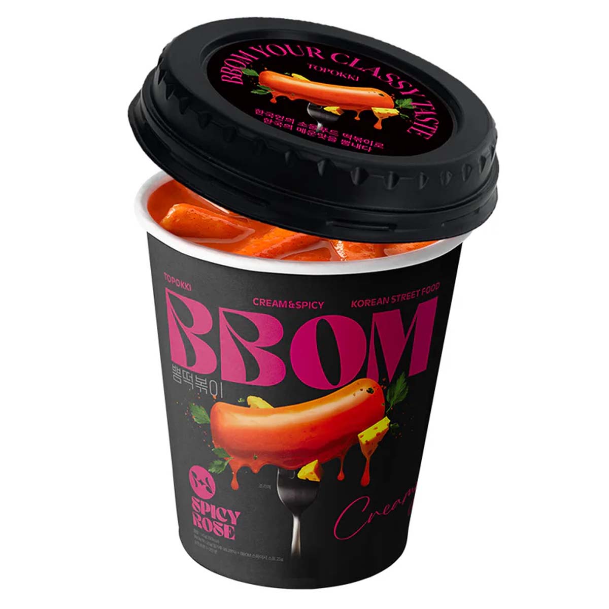 Рисовые палочки BBOM Topokki Rose   145гр