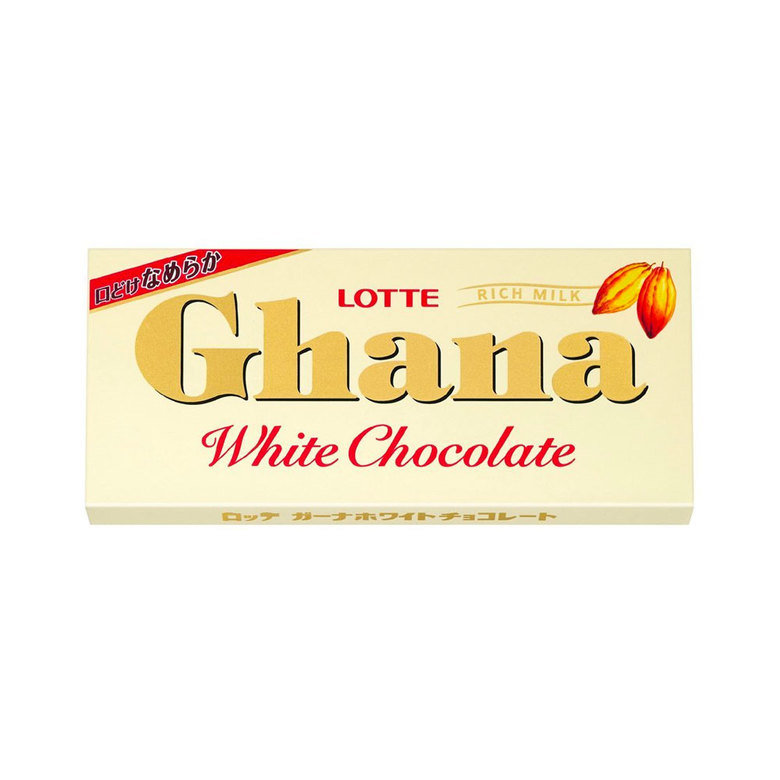 Шоколад ГАНА белый Lotte 45гр.