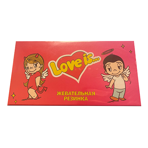 Жев.резинка Love is Микс Ангелочки    105гр