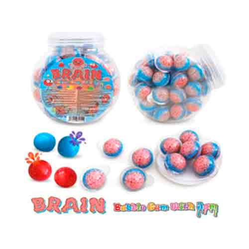 Жев.резинка с жидким центром Brain 13г