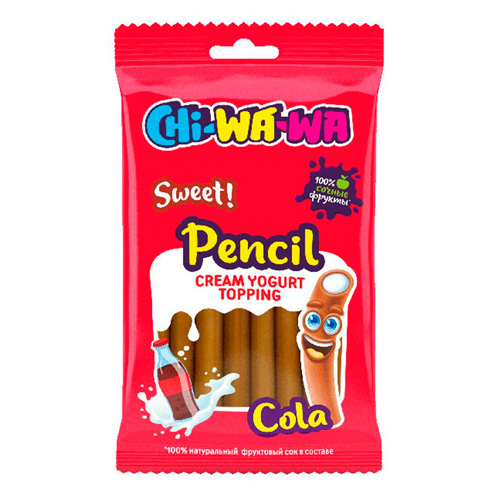 Жев.мармелад Chi-Wa-Wa Cola Sweet Pencil  80гр