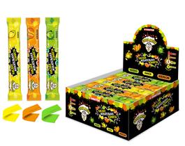 Жев.конфеты Взрыв мозга Лимон, яблоко, апельсин   20гр