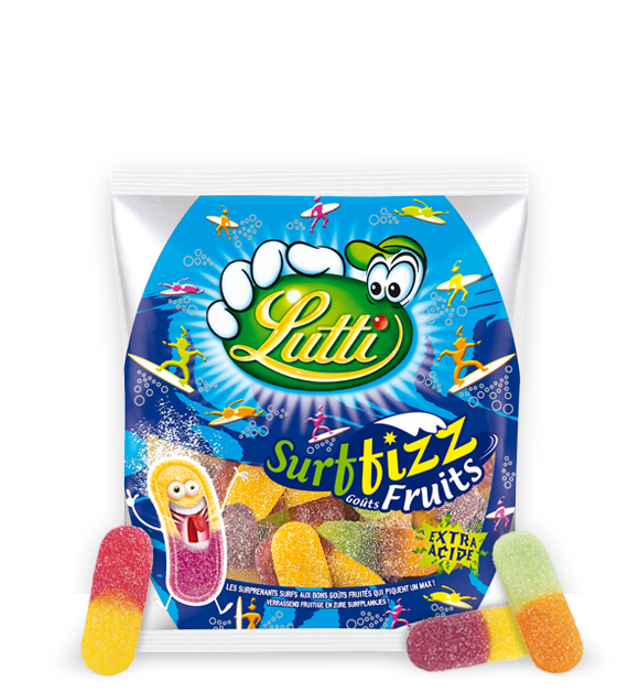 Мармелад Lutti SURFFIZZ 100г Франция