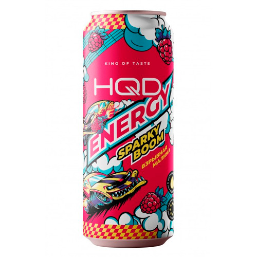Энергетический напиток HQD Energy Sparky Boom м  450мл