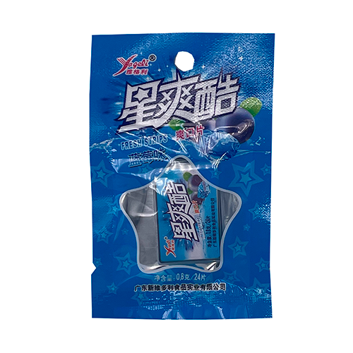 Освежающие пластинки Fresh Strips Черника 0,8гр.
