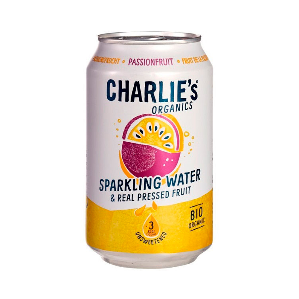 Газ.напиток Charlies Organics Passion Fruit   330мл