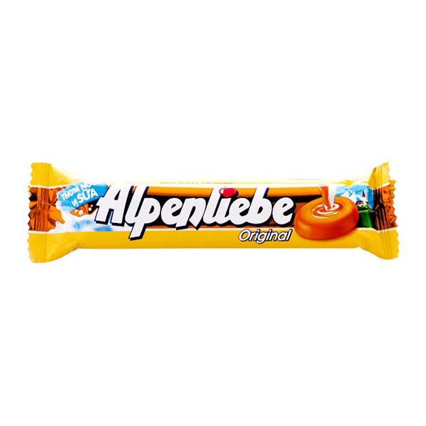 Конфеты Alpenliebe с карамелью 32гр