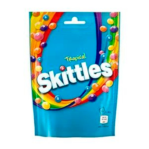Драже Skittles Tropical fruits   136гр