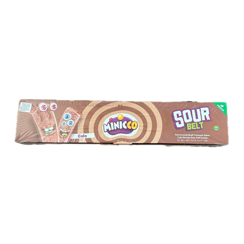 Мармеладные ремешки MINICCO SOUR BELT COLA 15гр