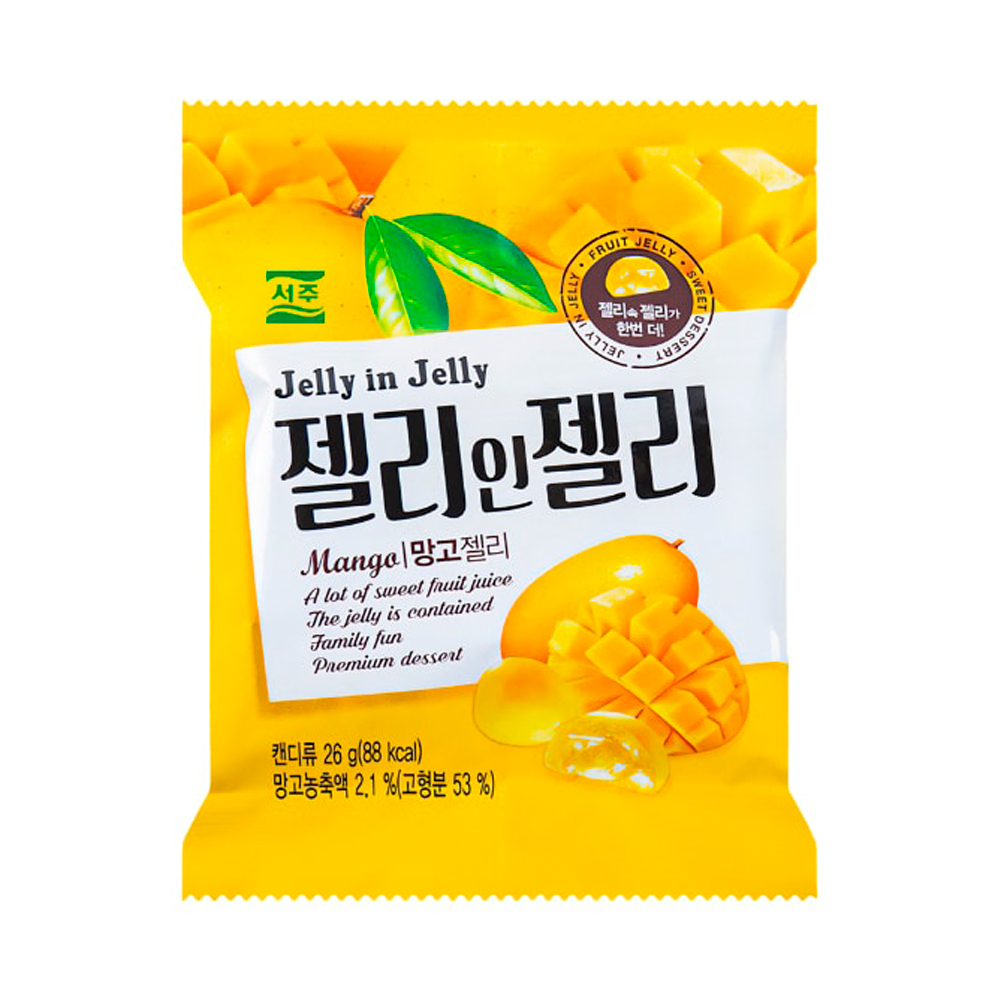 Жев.мармелад Seoju Jelly in Jelly mango   23гр