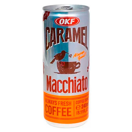Напиток кофейный OKF Caramel Macchiato   240мл
